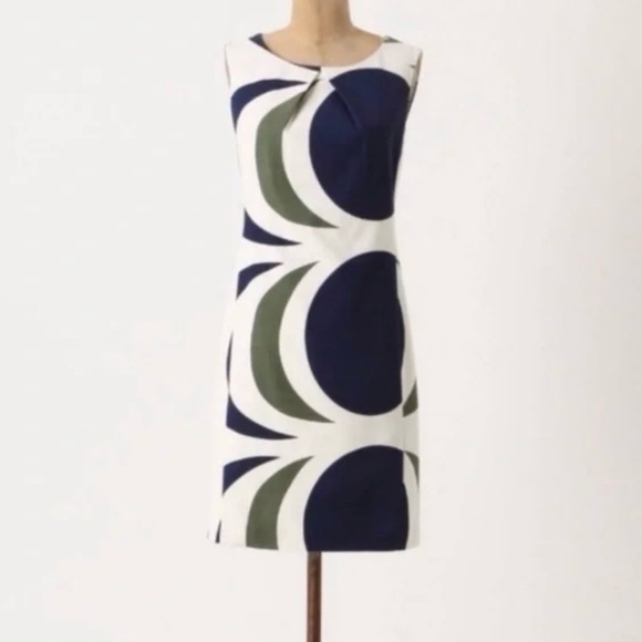 Anthropologie Dresses & Skirts - Anthropologie Structured Cotton Textured Dress by Tabitha